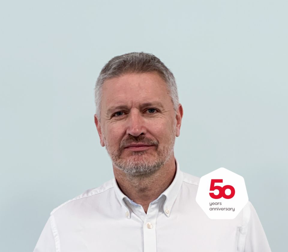 Portret Anthonyja Jenksa, direktorja družbe EOS Solutions, Združeno kraljestvo