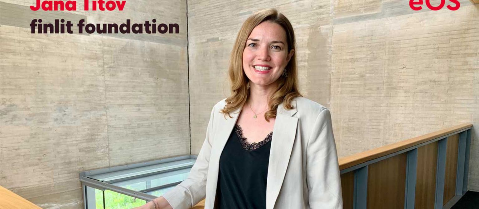 Jana Titov, Managing Director of the finlit foundation gGmbH