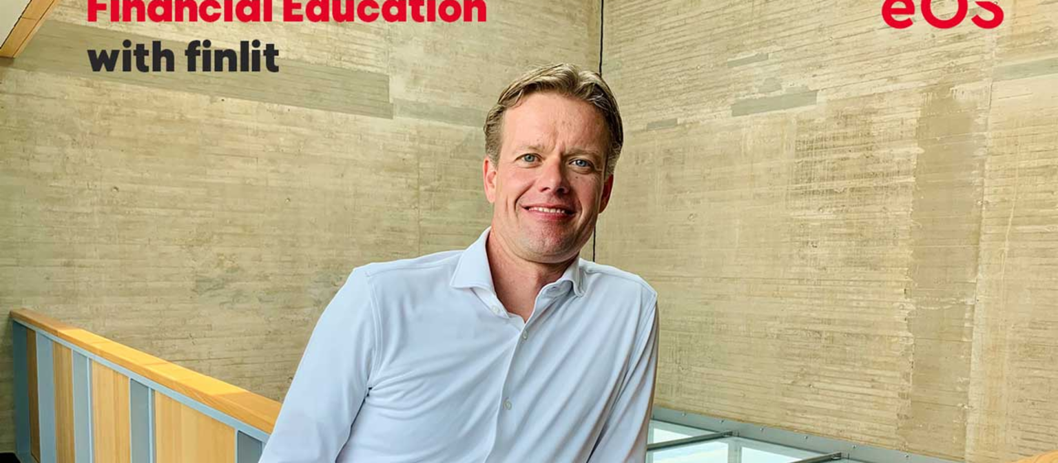 Sebastian Richter, Managing Director of the finlit foundation gGmbH