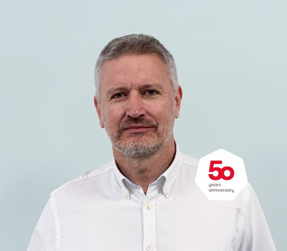 Portret Anthonyja Jenksa, direktorja družbe EOS Solutions, Združeno kraljestvo